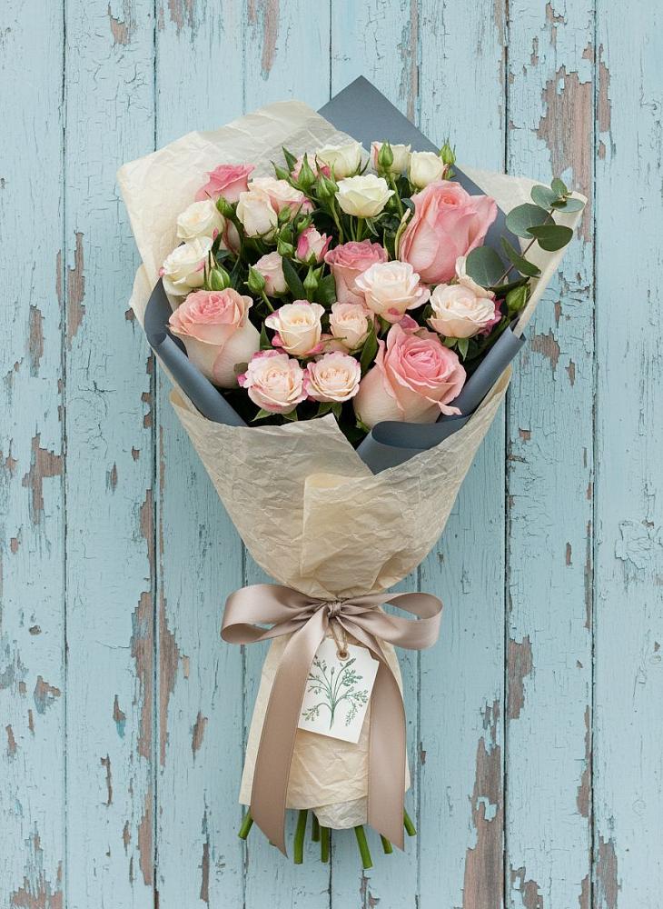 Букет цветов из: Розы в Старом Крыму