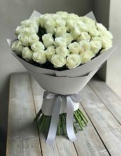 Букет 35 Белых роз в Старом Крыму
