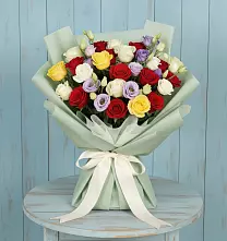 Букет цветов из:  Розы в Старом Крыму