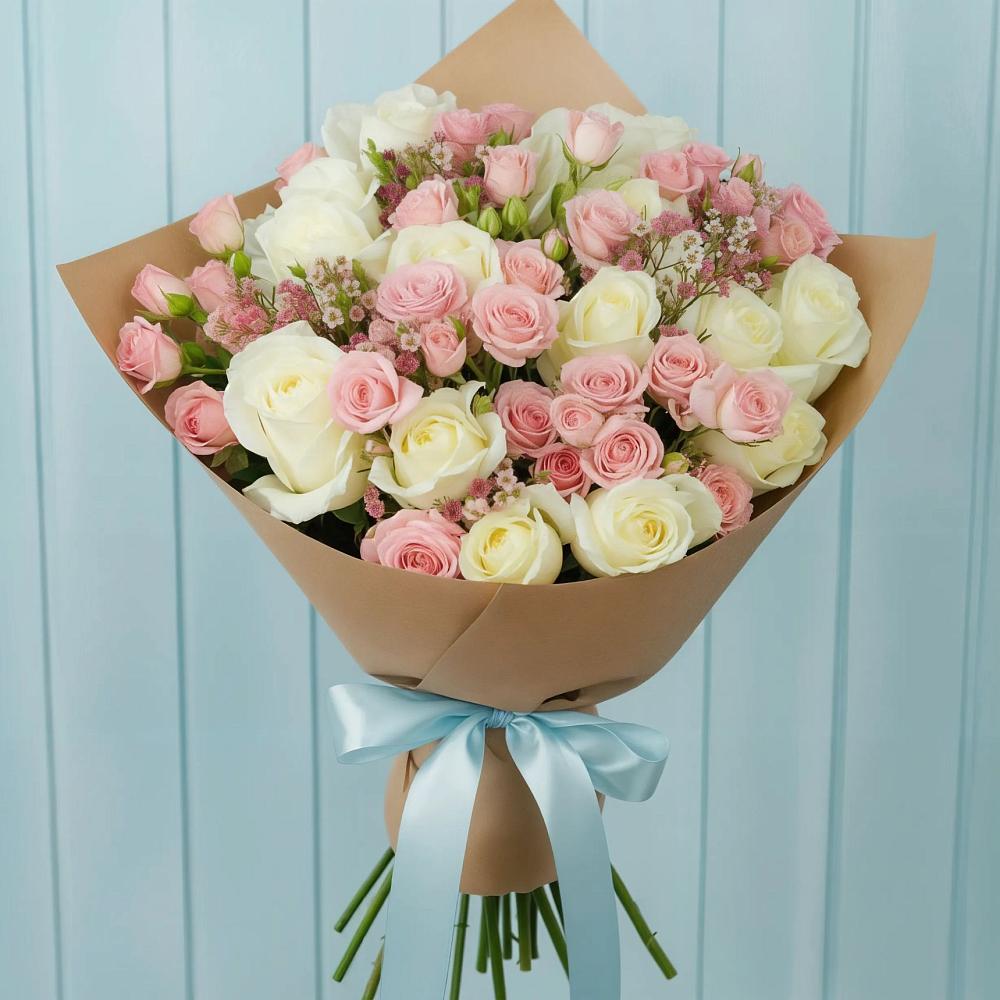 Букет цветов из: Розы в Старом Крыму