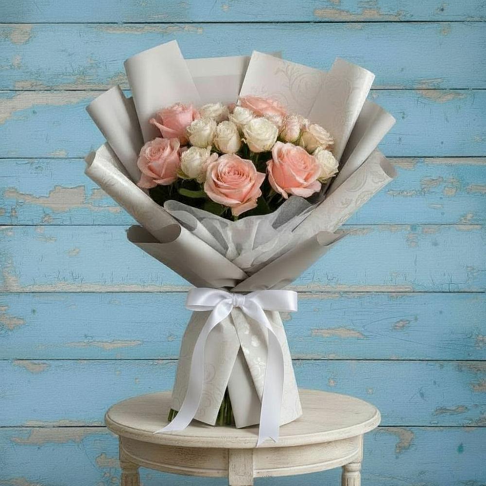 Букет цветов из: Розы в Старом Крыму