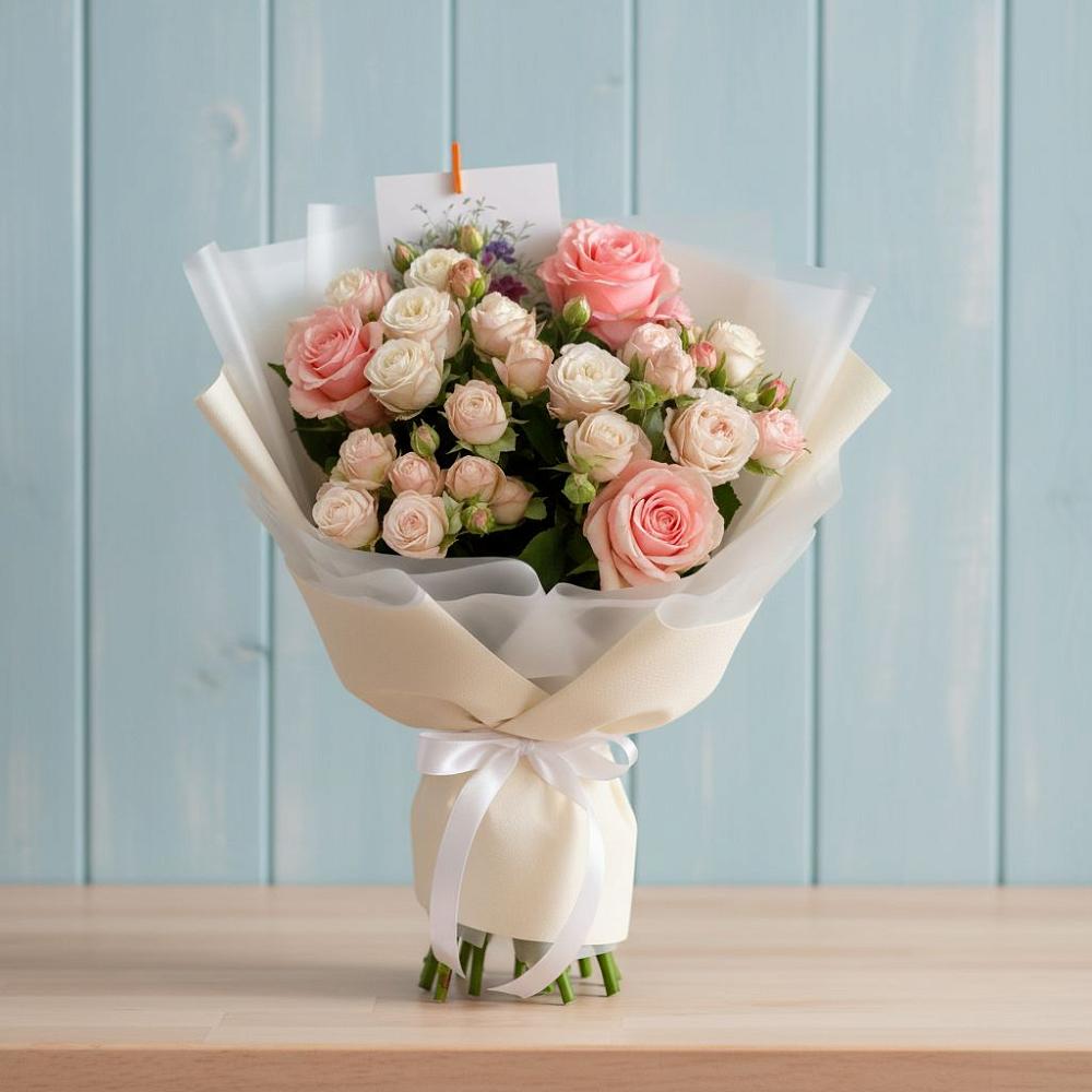 Букет цветов из: Розы в Старом Крыму