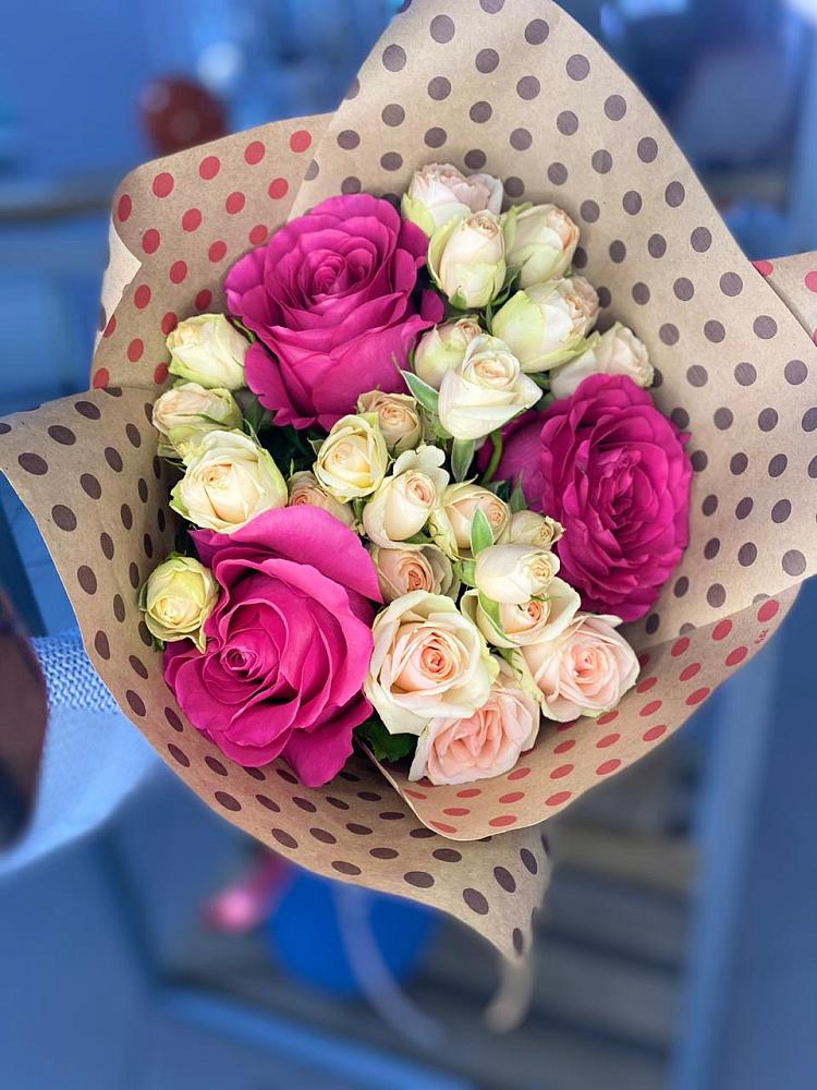 Букет цветов из: Розы в Старом Крыму