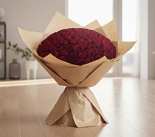 Букет 101 Красная роза в Старом Крыму