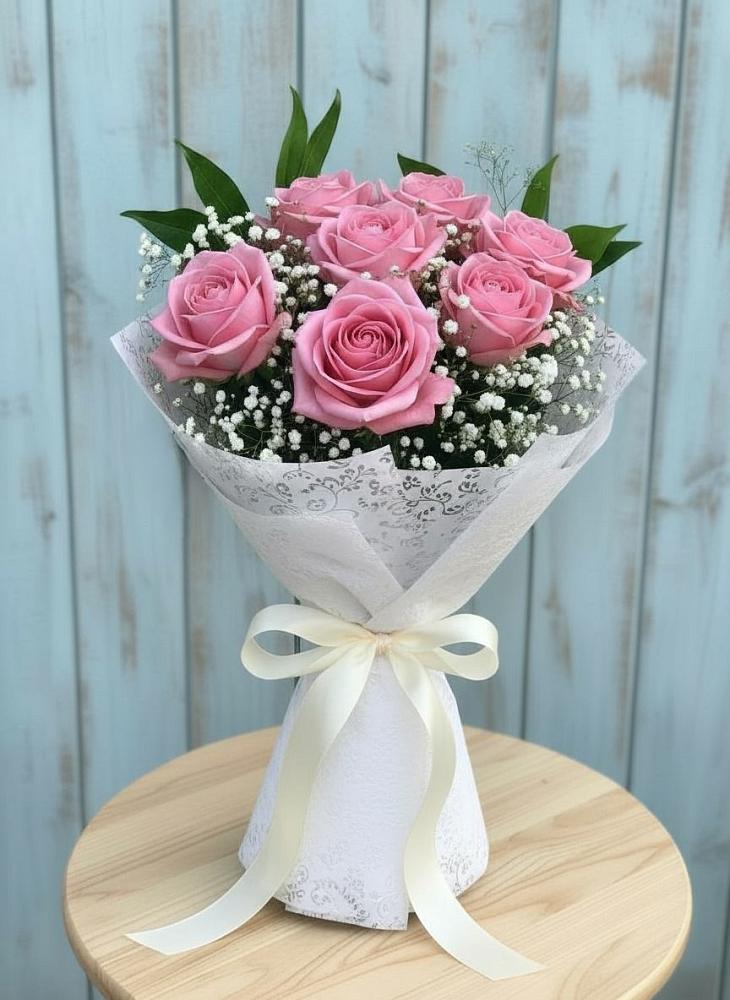 Букет цветов из: Розы в Старом Крыму