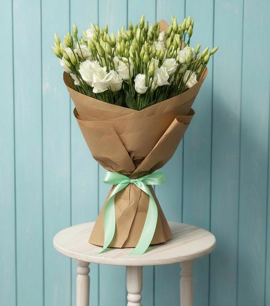 Букет цветов из: Лизиантусы в Старом Крыму