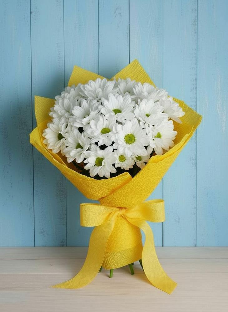 Букет цветов из: Хризантемы в Старом Крыму