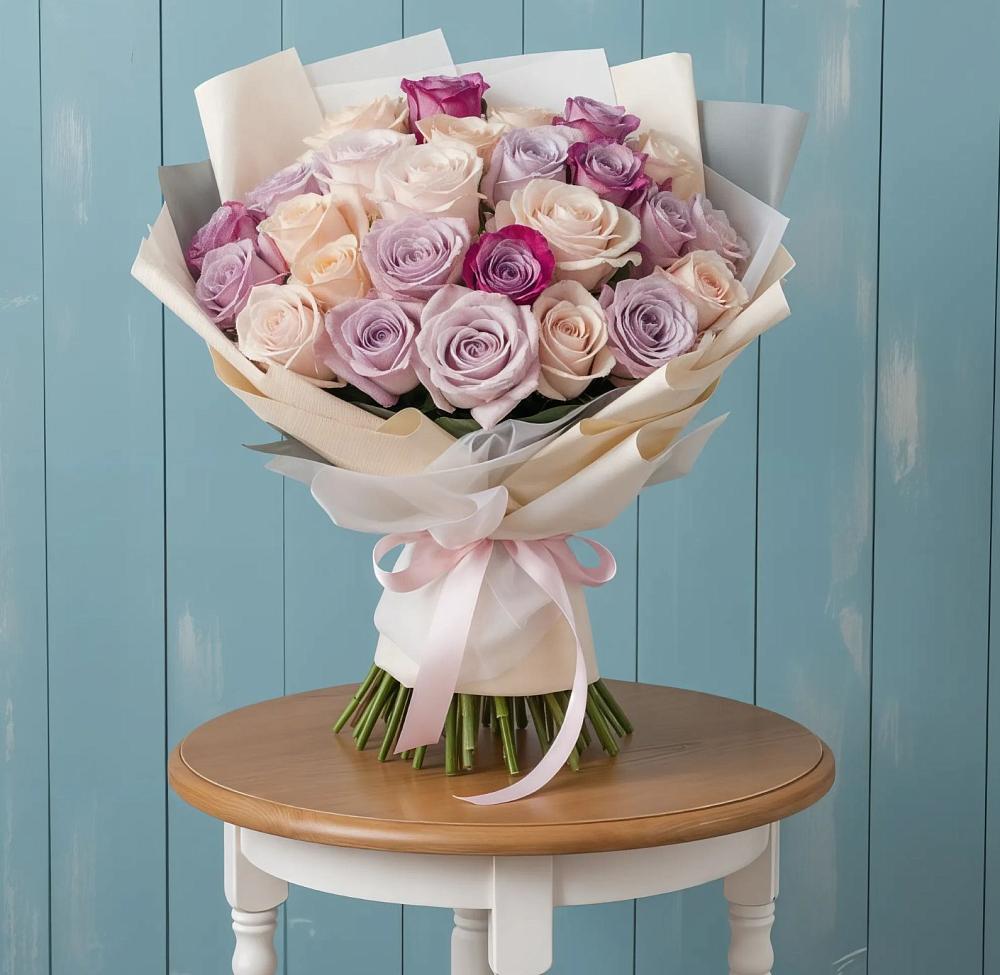 Букет цветов из: Розы в Старом Крыму