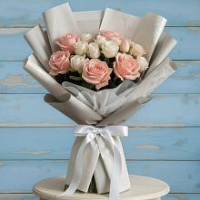 Букет цветов из:  Розы в Старом Крыму