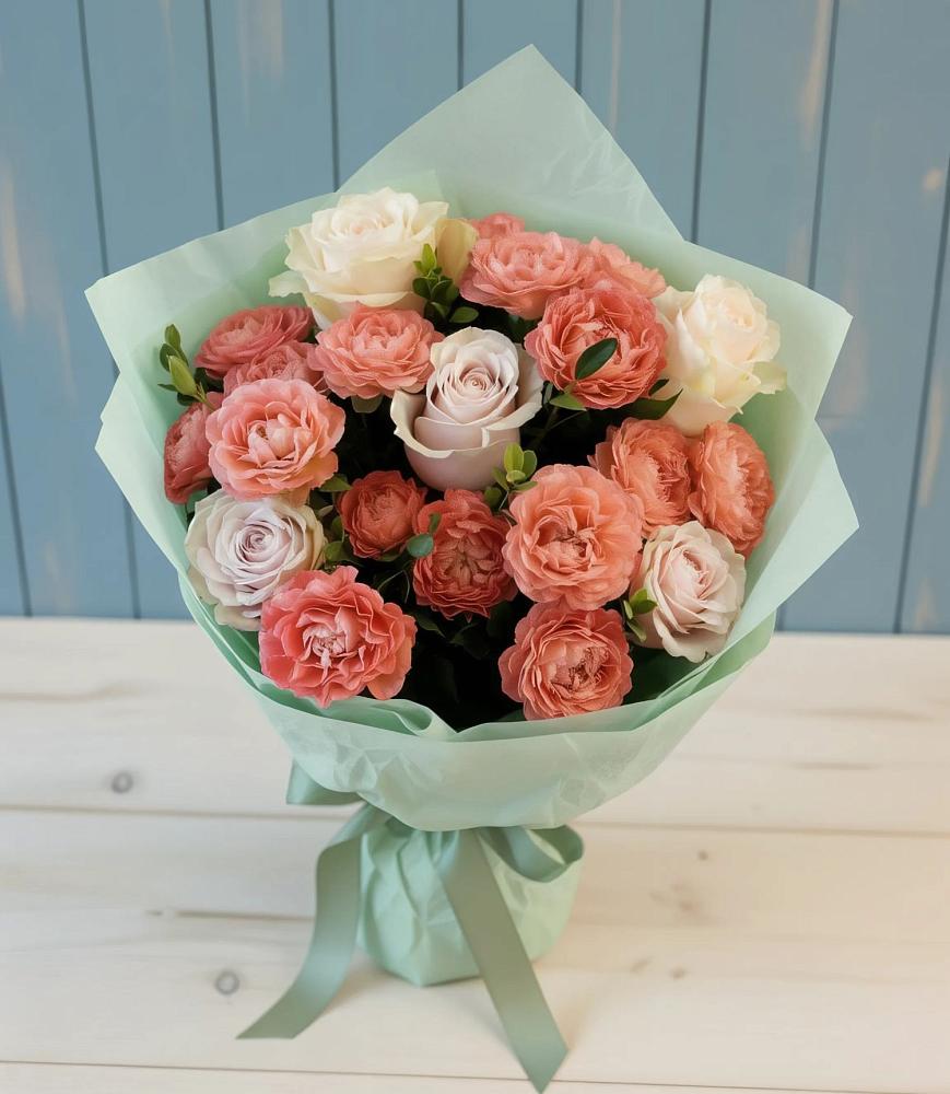 Букет цветов из: Розы в Старом Крыму