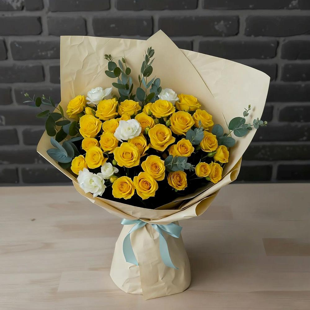 Букет цветов из: Розы в Старом Крыму