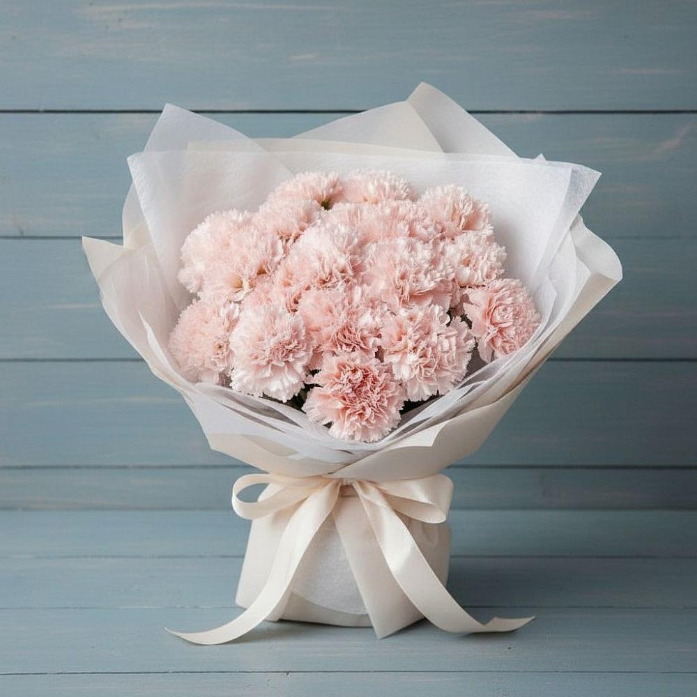 Букет цветов из: Гвоздики в Старом Крыму