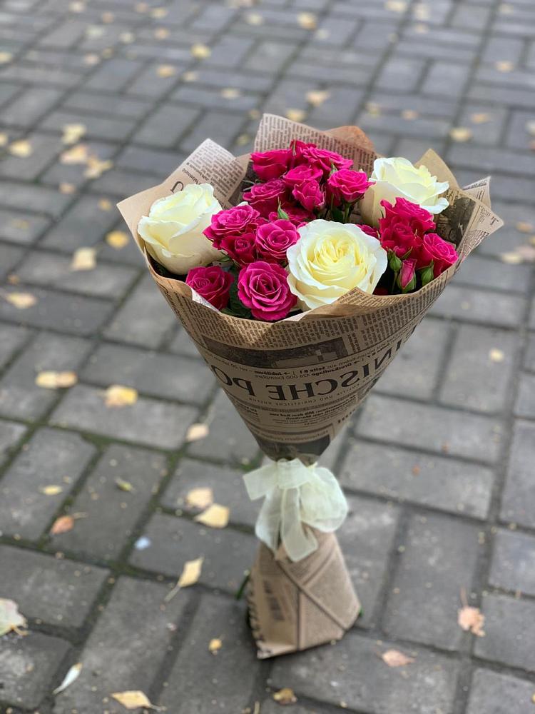 Букет цветов из: Розы в Старом Крыму