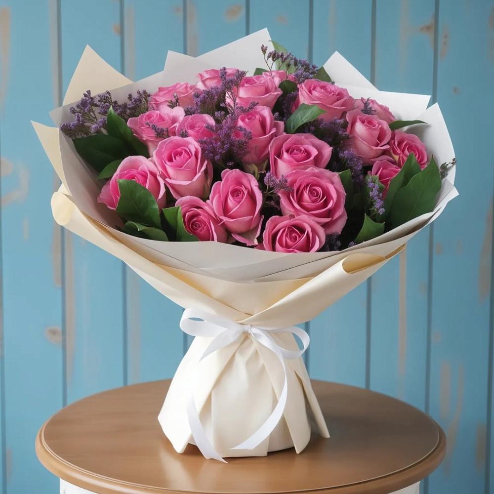 Букет цветов из: Розы в Старом Крыму