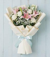 Букет цветов из:  Лилии в Старом Крыму